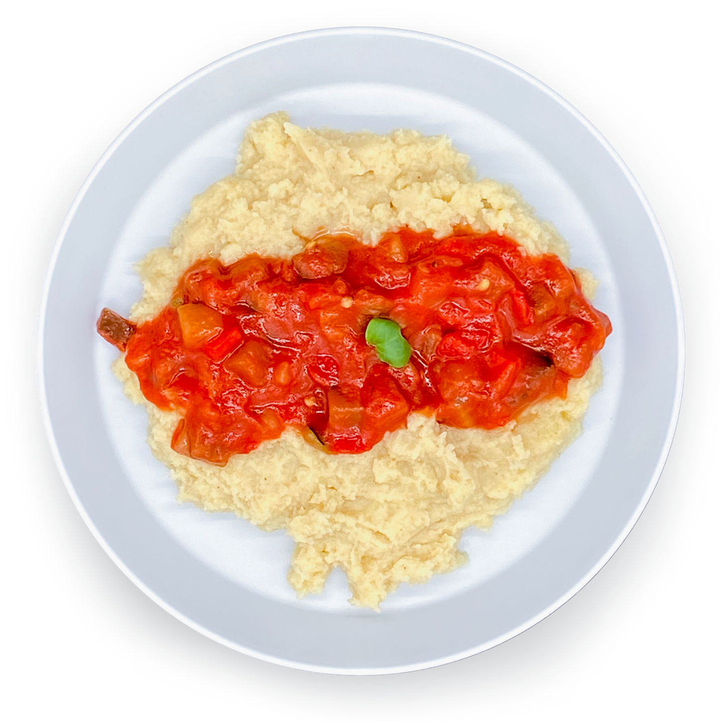 Kartoffelpüree mit Rémys Ratatouille