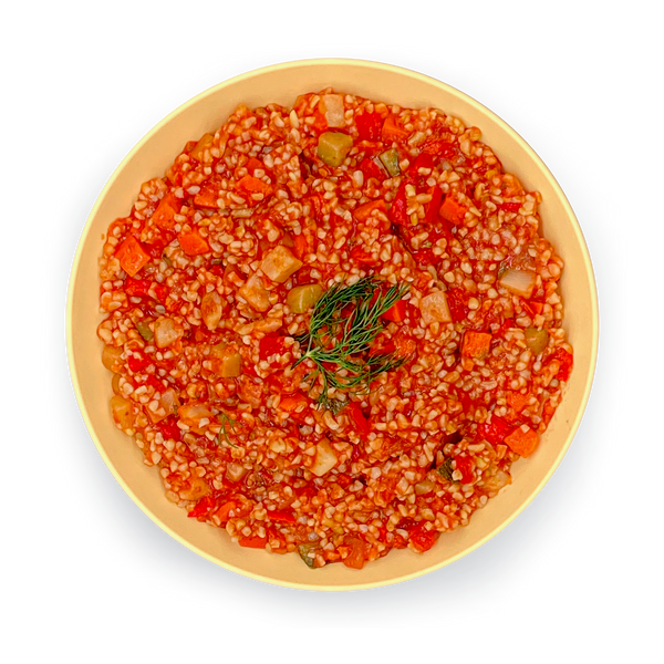 Mediterrane Bulgurpfanne