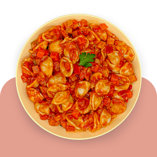 Mediterrane Orecchiette-Pfanne