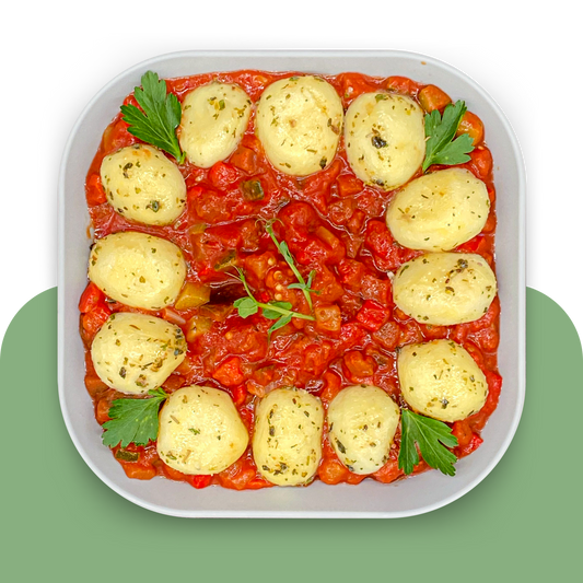 Mediterrane Kartoffeln mit Rémys Ratatouille