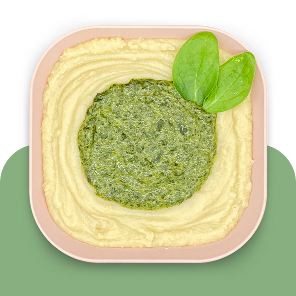 Kartoffelpüree mit Rahmspinat