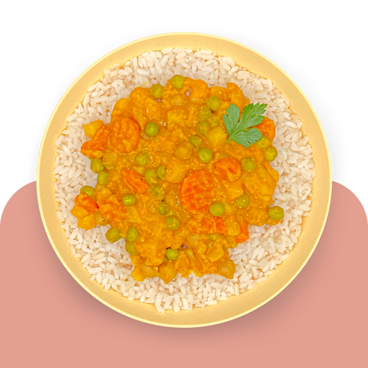 Gemüse-Curry mit Reis