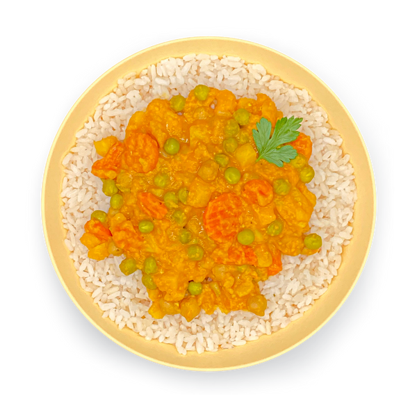 Gemüse-Curry mit Reis