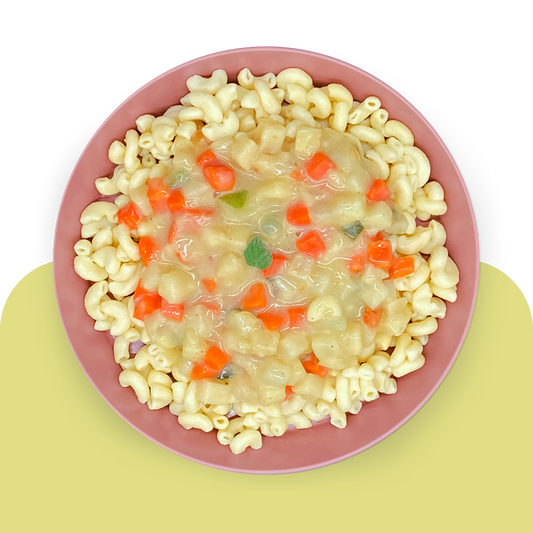 Pasta mit heller Gemüsesauce